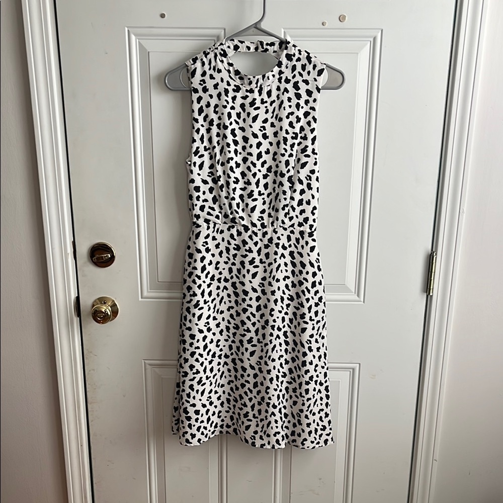 June & Hudson Dalmatian Print Dress